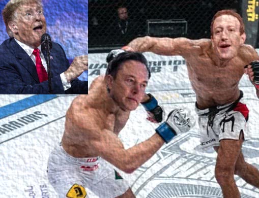 Battle of the Billionaires: Musk vs. Zuckerberg - When Titans Clash and Blood Flows